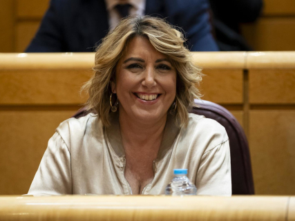 La senadora del PSOE Susana Díaz.  A. Pérez Meca - Europa Press