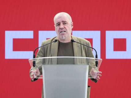 El secretario general de CCOO, Unai Sordo. Gustavo Valiente - Europa Press