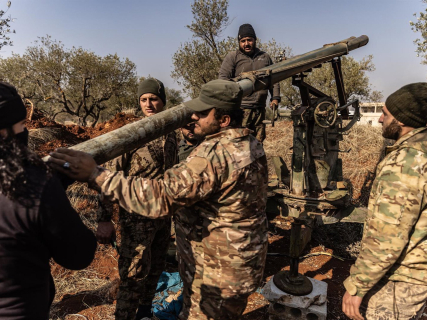 Imagen de archivo de los rebeldes sirios en Alepo. Anas Alkharboutli/dpa