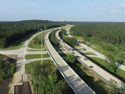 Carretera US-59 en Diboll, Texas (EE. UU.) SACYR