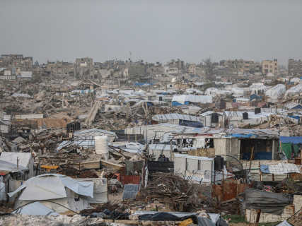 Vista de los restos de la ciudad de Gaza tras más de dos años de ofensiva israelí  Europa Press/Contacto/Omar Ashtawy