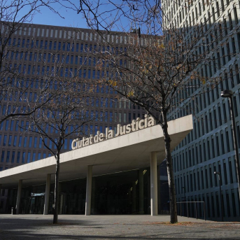 Fachada de la Ciutat de la Justícia de Barcelona, a 1 de diciembre de 2025, en Barcelona, Catalunya (España). David Zorrakino - Europa Press Fachada de la Ciutat de la Justícia de Barcelona, a 1 de diciembre de 2025, en Barcelona, Catalunya (España). David Zorrakino - Europa Press