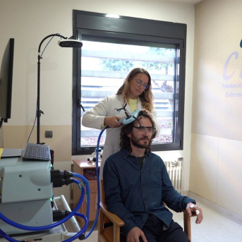 Imagen del laboratorio. FUNDACIÓN CIEN