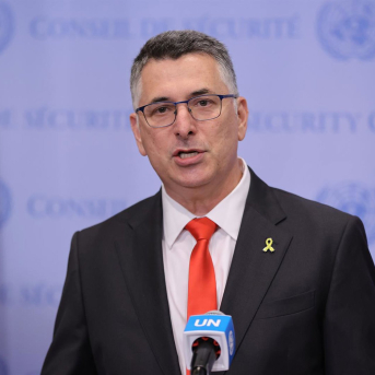 El ministro de Exteriores de Israel, Gideon Saar Europa Press/Contacto/Luiz Rampelotto/Europanewswi