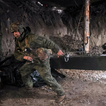 Un militar del Ejército de Rusia en la provincia ucraniana de Jersón, en el marco de la invasión desatada en febrero de 2022 (archivo) Europa Press/Contacto/Alexei Konovalov