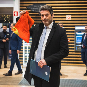 André Ventura, líder de Chega. Europa Press/Contacto/Henrique Casinhas