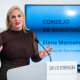 La portavoz de la Junta en funciones, Elena Manzano, en una imagen de archivo JUNTA DE EXTREMADURA