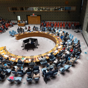 Vista general del Consejo de Seguridad de Naciones Unidas Europa Press/Contacto/Lev Radin