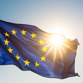 Imagen de la bandera europea. AYUNTAMIENTO DE BARCELONA