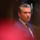 El secretario de Defensa de Estados Unidos, Pete Hegseth, durante una reunión en la Casa Blanca en octubre de 2025 (archivo) Lukas Coch/AAP/dpa