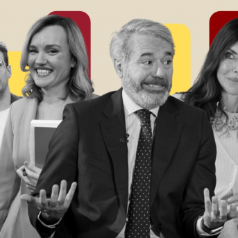 Jorge Pueyo (CHA), Pilar Alegría (PSOE), Jorge Azcón (PP) y Marta Fernández (Vox) son los políticos con más poder digital en Aragón.