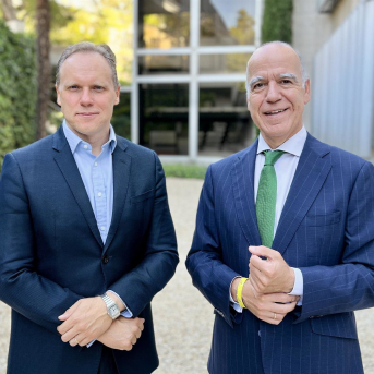 Daniel Lacalle, economista jefe de Tressis, y José Miguel Maté, consejero delegado de Tressis. TRESSIS