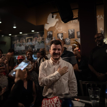 El activista propalestino Mahmoud Khalil Europa Press/Contacto/Natascha Tahabsem