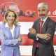 La consejera Delegada de Línea Directa Aseguradora, Patricia Ayuela, y el director financiero, Carlos Rodríguez. LÍNEA DIRECTA