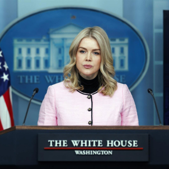 La portavoz de la Casa Blanca, Karoline Leavitt Europa Press/Contacto/Will Oliver - Pool via CNP