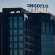 Fachada de la sede de Amadeus en el edificio Herre, a 2 de marzo de 2023, en Madrid (España).  Eduardo Parra - Europa Press