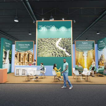 Fitur.- Vuelos regionales a Egipto y Turquía y tres nuevos destinos, novedades de Cinco Estrellas Club en 2026 CINCO ESTRELLAS CLUB