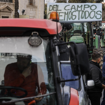 Convocan una tractorada en el centro de Alicante contra el pacto UE-Mercosur y en “defensa” del Tajo-Segura