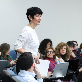 La ministra de Seguridad Social, Inclusión y Migraciones y portavoz del Gobierno, Elma Saiz, ofrece una rueda de prensa tras el primer Consejo de Ministros del año, a 7 de enero de 2026, en Madrid (España).  Marta Fernández - Europa Press