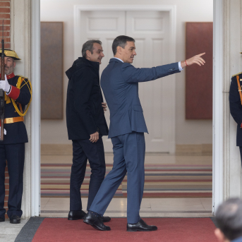 EuropaPress presidente Gobierno Pedro Sánchez recibe primer ministro Grecia Kyriakos EuropaPress presidente Gobierno Pedro Sánchez recibe primer ministro Grecia Kyriakos