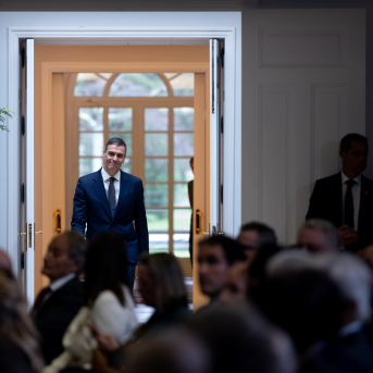 EuropaPress Pedro Sánchez responde a Trump