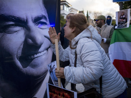 Concentración en Madrid a favor del opositor Reza Pahlavi, hijo del derrocado sah de Irán Europa Press/Contacto/Luis Soto