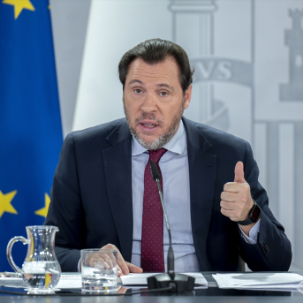 El ministro de Transportes y Movilidad Sostenible, Óscar Puente.