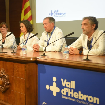 Rueda de prensa en el hospital ALBERTO PAREDES - EUROPA PRESS