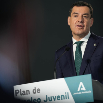 El presidente de la Junta de Andalucía, Juanma Moreno, en una imagen de archivo en Sevilla MARÍA JOSÉ LÓPEZ-EUROPA PRESS El presidente de la Junta de Andalucía, Juanma Moreno, en una imagen de archivo en Sevilla MARÍA JOSÉ LÓPEZ-EUROPA PRESS