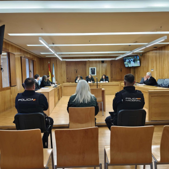 Sesión en la Audiencia Provincial. EUROPA PRESS