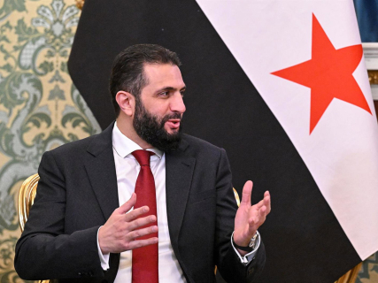 Imagen de archivo del presidente de Siria, Ahmed al Shara Europa Press/Contacto/Sergei Bobylev