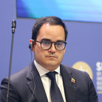 El expresidente del Banco Central de Venezuela y actual dirigente de la entidad encargada de la captación de inversiones en el país, Calixto Ortega Europa Press/Contacto/Maksim Konstantinov El expresidente del Banco Central de Venezuela y actual dirigente de la entidad encargada de la captación de inversiones en el país, Calixto Ortega Europa Press/Contacto/Maksim Konstantinov