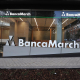 Sede y logo de Banca March. BANCA MARCH