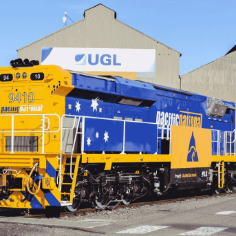 Locomotora de UGL Transport CIMIC (ACS)