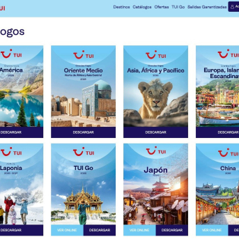 TUI Spain presenta sus cuatro catálogos de grandes viajes en 2026, con 600 opciones en los cinco continentes. TUI SPAIN