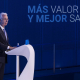 El director general de SegurCaixa Adeslas, Javier Murillo, durante la la apertura del XIII Foro de Seguros de Salud. DANI AZNAR