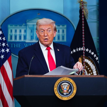 El presidente de EEUU, Donald Trump Europa Press/Contacto/Aaron Schwartz - Pool via CN El presidente de EEUU, Donald Trump Europa Press/Contacto/Aaron Schwartz - Pool via CN