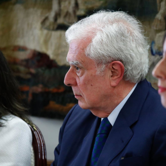 El político y diplomático Javier Ruperez asiste a la presentación en Madrid del libro 'La OTAN en el diseño de la política exterior de los gobiernos de UCD. El papel de Javier Rupérez'. Óscar J.Barroso - Europa Press El político y diplomático Javier Ruperez asiste a la presentación en Madrid del libro 'La OTAN en el diseño de la política exterior de los gobiernos de UCD. El papel de Javier Rupérez'. Óscar J.Barroso - Europa Press