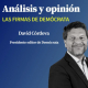 David Córdova es presidente editor de Demócrata