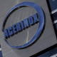 Detalle del logo de Acerinox en el edificio de su sede en Madrid (España) Eduardo Parra - Europa Press
