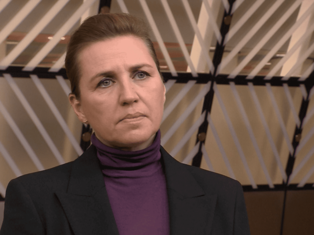 Mette Frederiksen a su llegada en Bruselas Mette Frederiksen a su llegada en Bruselas