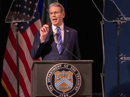 El secretario del Tesoro, Scott Bessent Europa Press/Contacto/Carlos Gonzalez