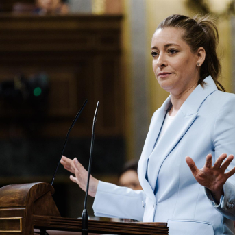 La portavoz del PP en el Congreso, Esther Muñoz, en una imagen de archivo. Foto: Carlos Luján/Europa Press