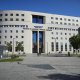 Fachada del Palacio de Justicia de Pamplona. Eduardo Sanz - Europa Press
