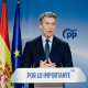 El presidente del Partido Popular, Alberto Núñez Feijóo, durante una rueda de prensa, en la sede del PP, a 23 de enero de 2026, en Madrid (España).  Carlos Luján - Europa Press