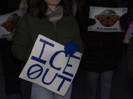 Protestas contra el ICE en Minneapolis.  Europa Press/Contacto/Gina M Randazzo