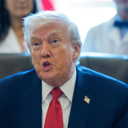 El presidente de Estados Unidos, Donald Trump Europa Press/Contacto/Aaron Schwartz - Pool via CN