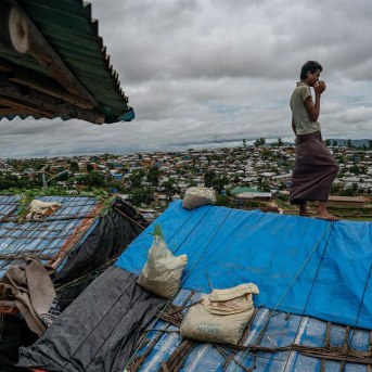 Un refugiado rohingya en Cox's Bazar ANTHONY KWAN / MSF