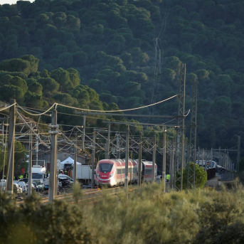 Imagen de archivo de la zona del accidente ferroviario  Joaquin Corchero - Europa Press