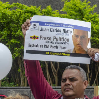 Protesta para exigir la liberación de presos políticos en Venezuela Europa Press/Contacto/Jimmy Villalta Protesta para exigir la liberación de presos políticos en Venezuela Europa Press/Contacto/Jimmy Villalta